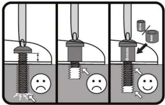 OmniMount LIFT70 - USE WITH FLAT PANELS EXCEEDING THE MAXIMUM WEIGHT CAPACITY OF THIS PRODUCT MAY RESULT IN PRODUCT FAILURE CAUSING POSSIBLE INJURY AND OR PROPERTY DAMAGE. - 21