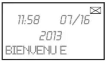 PROFOON TX325 - Indication VoiceMail : - 1