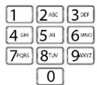 PROFOON TX325 - Mémoires touche-2 : - 1