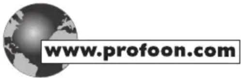 PROFOON TX325 - DECLARATION DE CONFORMITE - 1