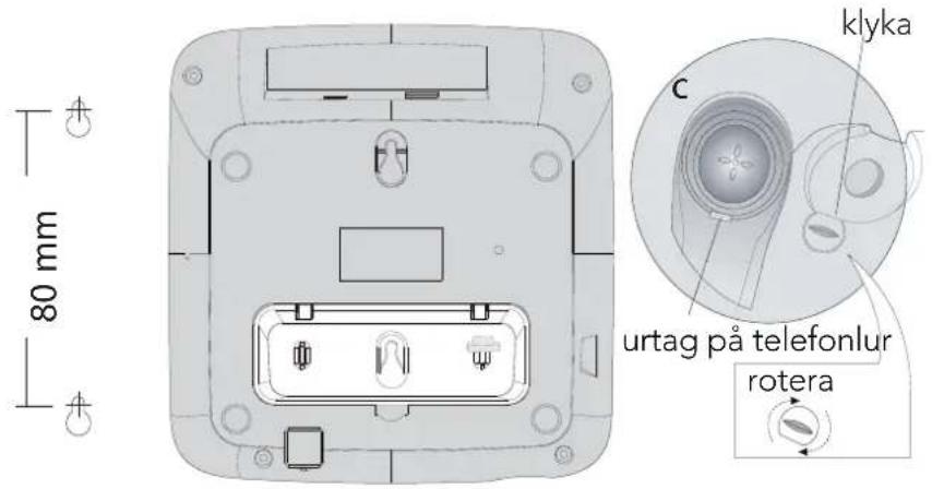 AEG Voxtel C110 - INSTALLATION MED VAGGFASTE - 3
