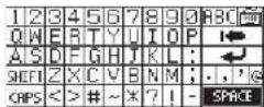 OREGON SCIENTIFIC PDA298 - CLAVIER - 1