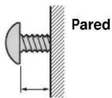SONY SUW200 - Introduzca cuatro de los tornillos preparados en las posiciones marcadas en el paso 2 (página 4). - 2