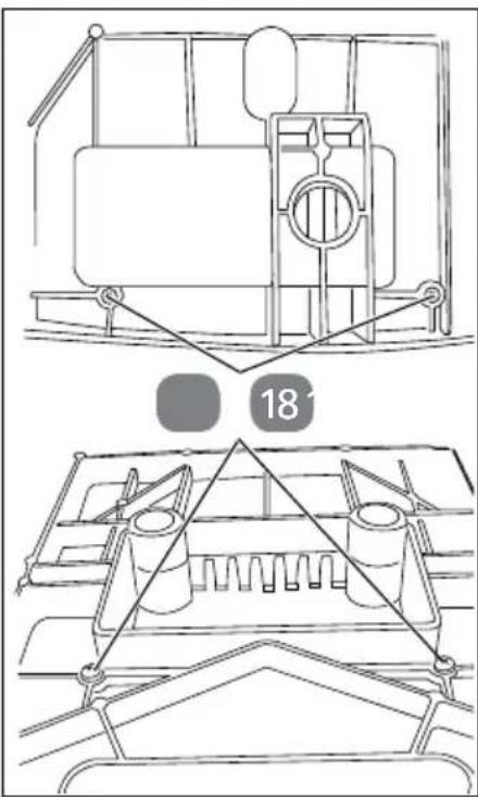 Gardenline GLLH 2547 - Motoreinheit montieren - 1