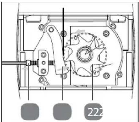 Gardenline GLLH 2547 - Regolazione della controrama - 1
