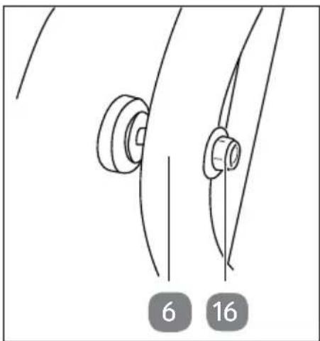 Gardenline GLLH 2547 - Montare le ruote - 3