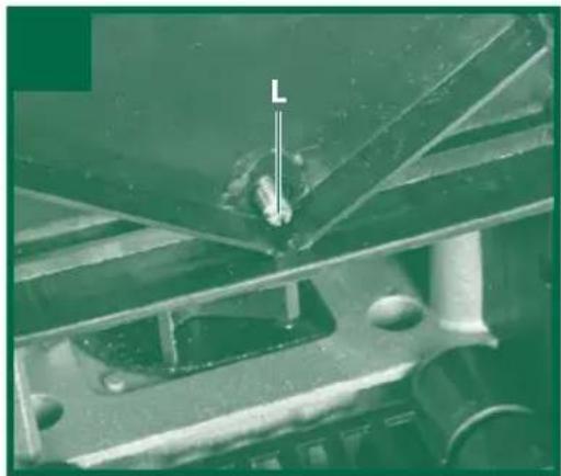 Gardenline GLLH 2546 - Impostazione della controlama (Fig. 8) - 3