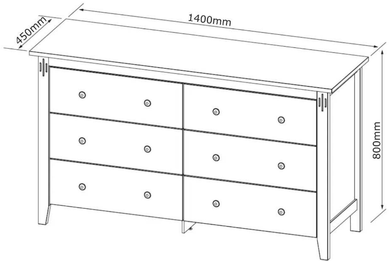 JYSK Aulum (140x80x45) - AULUM - 1