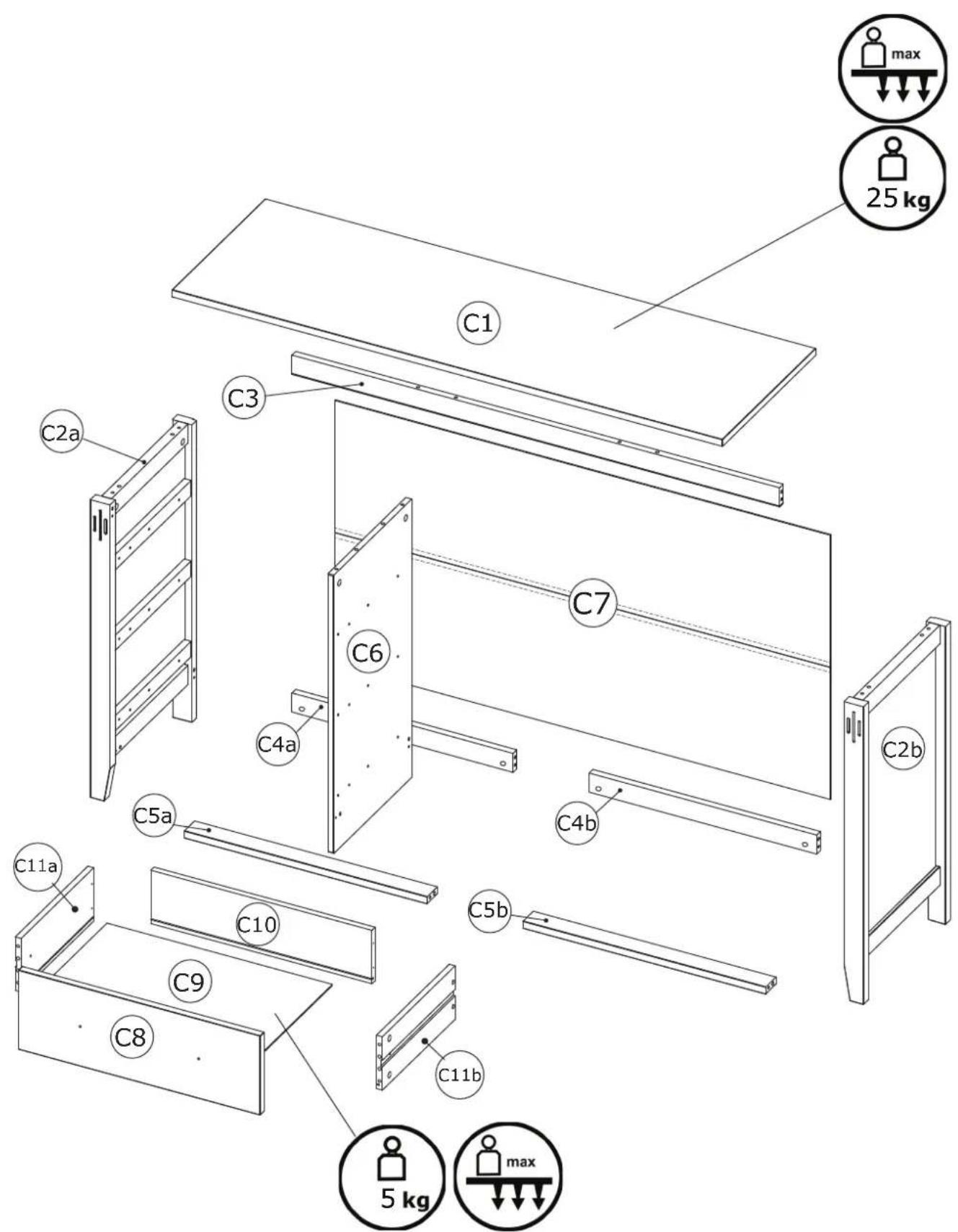 JYSK Aulum (140x80x45) - AULUM - 6