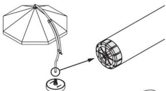 Sun Garden Easy - Floor sleeve - 1