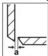 BOSCH GSC 2.8 Professional - Az akestavolsagbeallitasa - 1