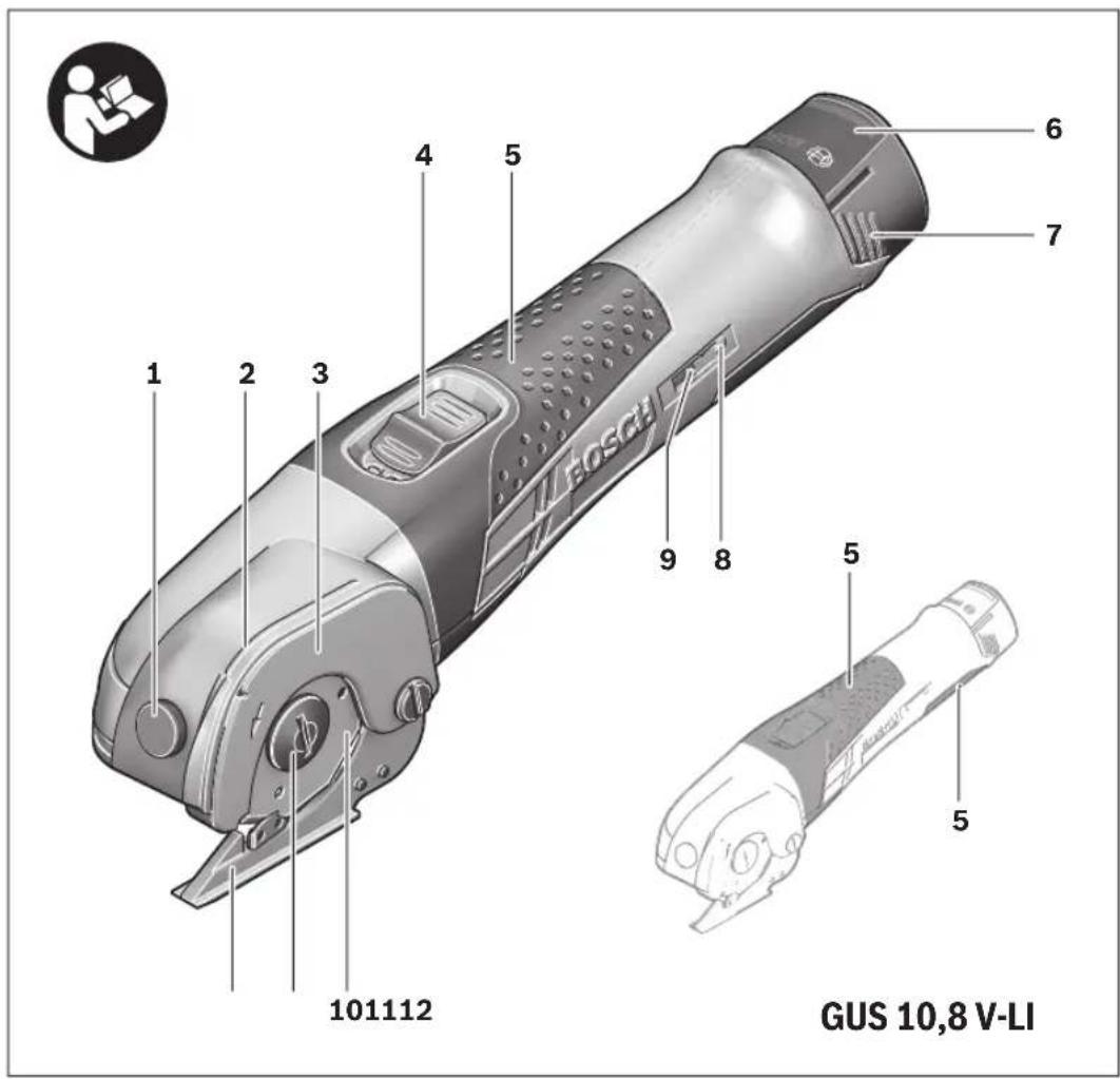BOSCH GUS 10.8 VLI - 1