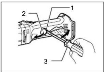 MAKITA DJS161 - Replacing carbon brushes - 2