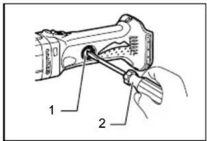MAKITA DJS161 - Remplacement des charbons - 3