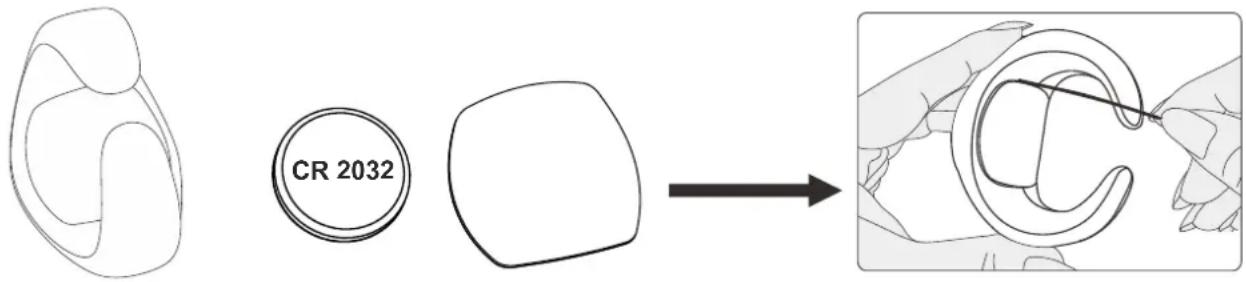 Maxxus LifePlate 4.0 - Changer les piles de la télécommande - 1