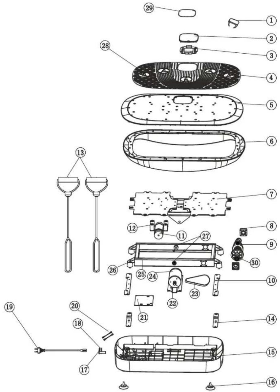 Maxxus LifePlate 4.0 - Directive n° 2002/96/CE relative aux déchets d'équipements électriques et électroniques (DEEE) - 1
