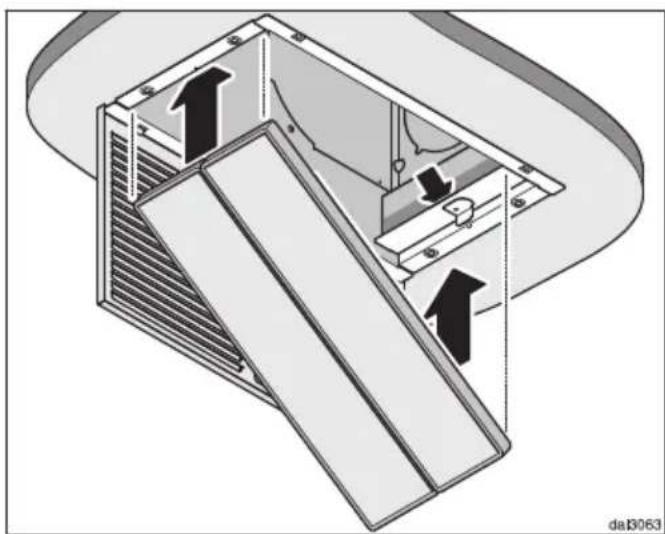 MIELE DUU 2900 - Sostituire i filtri a carbone attivo - 4