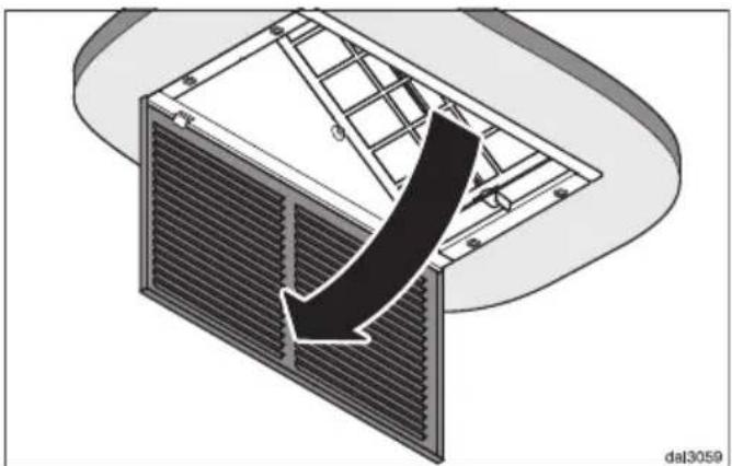 MIELE DUU 2900 - Sostituire i filtri a carbone attivo - 1