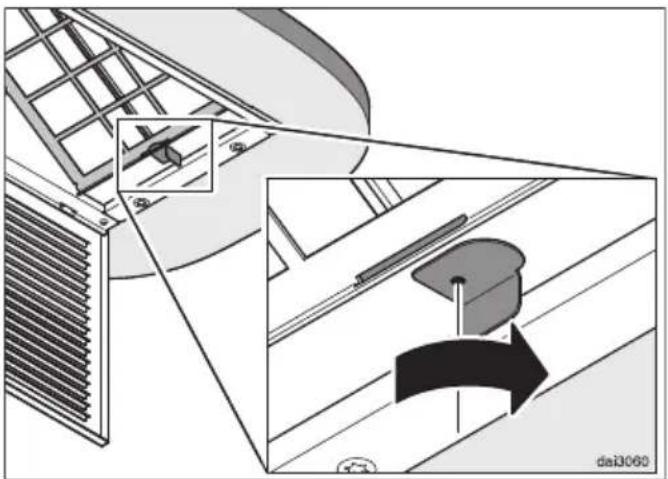 MIELE DUU 2900 - Chaning the charcoal filters - 2