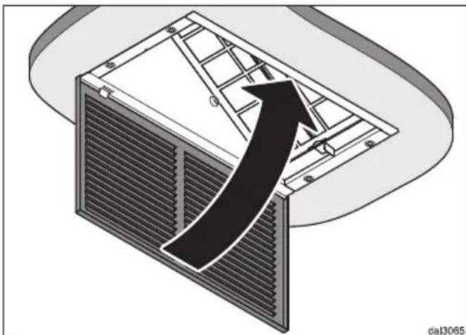 MIELE DUU 2900 - Chaning the charcoal filters - 7