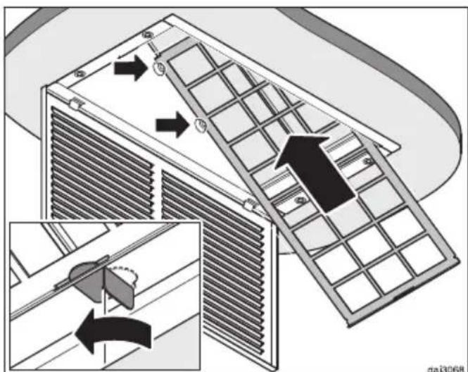 MIELE DUU 2900 - Sostituire i filtri a carbone attivo - 6