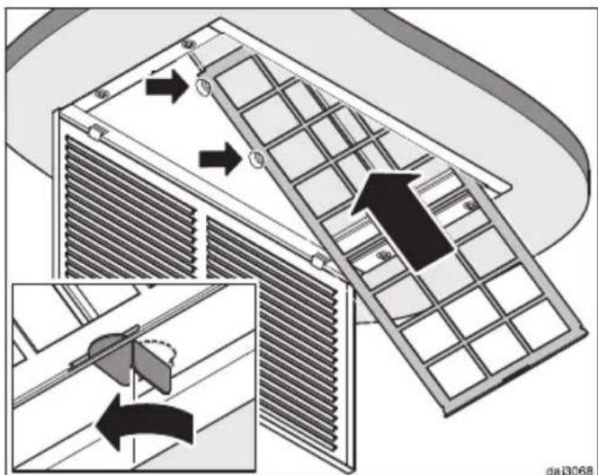 MIELE DUU 2900 - Remplacement des filtres à charbon actif - 6