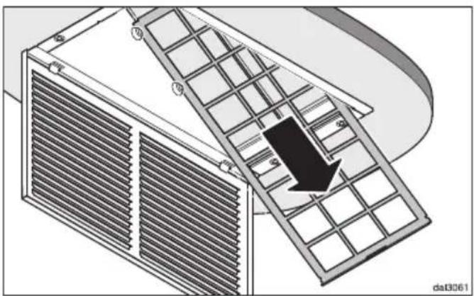 MIELE DUU 2900 - Chaning the charcoal filters - 3