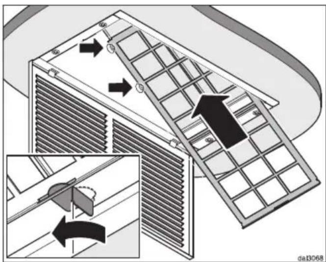 MIELE DUU 2900 - Substituição do FILTER de carvão - 6