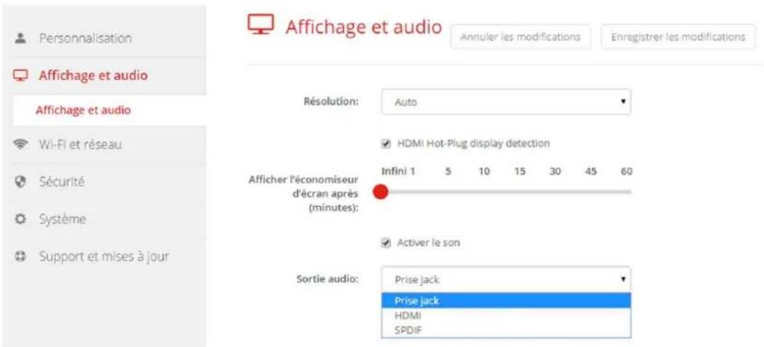 Barco ClickShare CSE200 - À propos des paramètres audio - 1