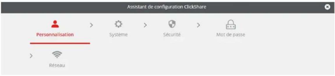 Barco ClickShare CSE200 - Bienvenue dans l'assistant de configuration ClickShare - 3