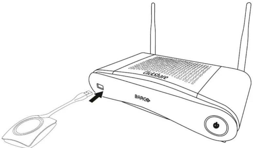 Barco ClickShare CSE200 - Pourcouplerunboutonavecl'unitédebase - 1