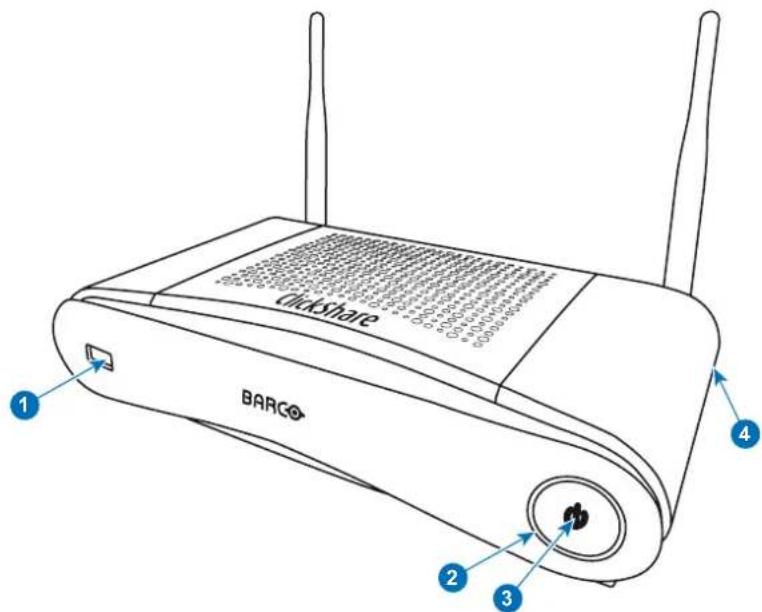 Barco ClickShare CSE200 - Avantethautdel'unitédebase - 1