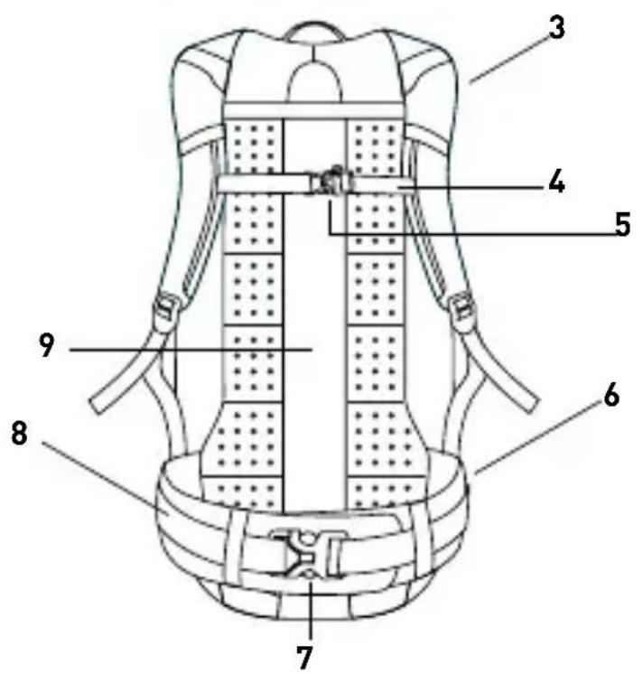 EVOC FR Lite Race 10L - STRUCTURA | COMPONENTI - 2