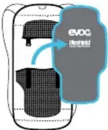 EVOC FR Pro Team - RICHTIGES EINSETZEN DES PROTEKTORS - 1