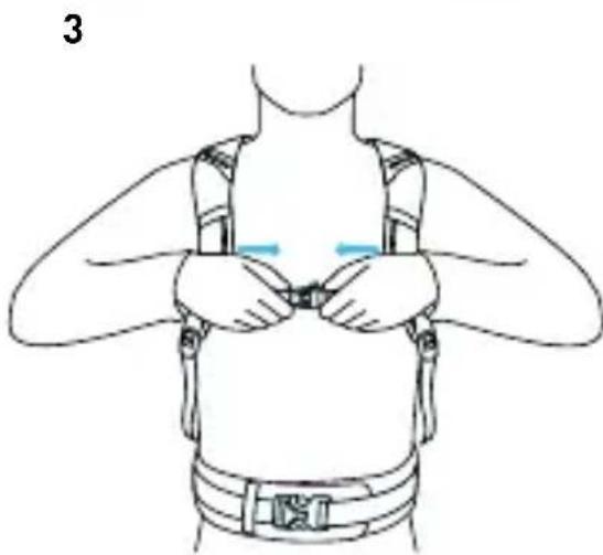 EVOC FR Pro Team - Position correcte | comment ajuster le SAC à DOS - 3