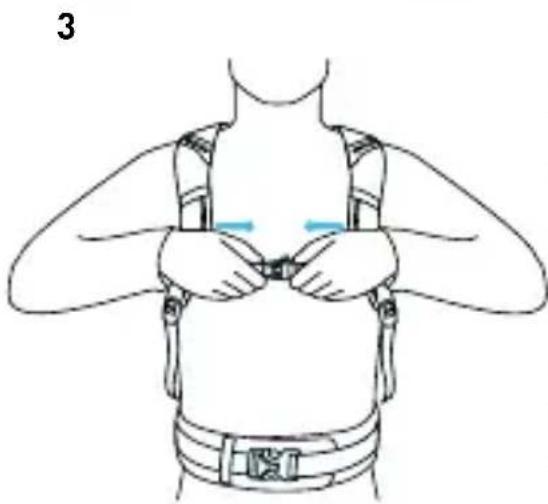 EVOC FR Day S - Position correcte | comment ajuster le SAC à DOS - 3