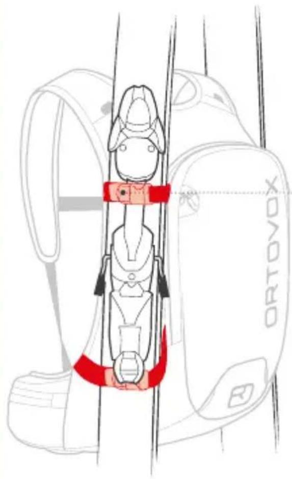 Ortovox Cross Rider 20 - HELMET FIXATION - 3