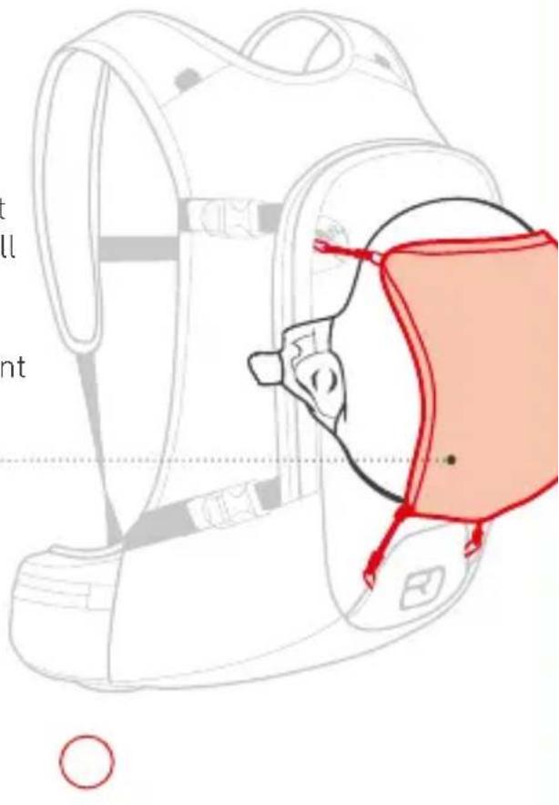 Ortovox Cross Rider 18 W - HELMET FIXATION - 1