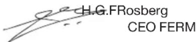 Ferm PMM1006 - EN 55014-1, EN 55014-2, EN 60745-1, EN 60745-2-1 EN 61000-3-2, EN 61000-3-3 - 1