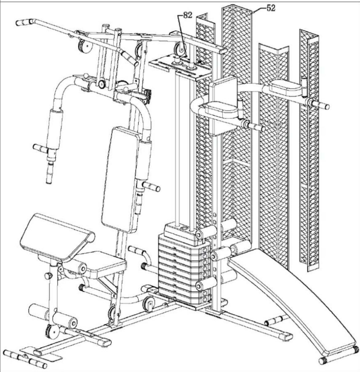 Klarfit Ultimate Gym 5000 - LISTEDER EINZELTEILE - 12