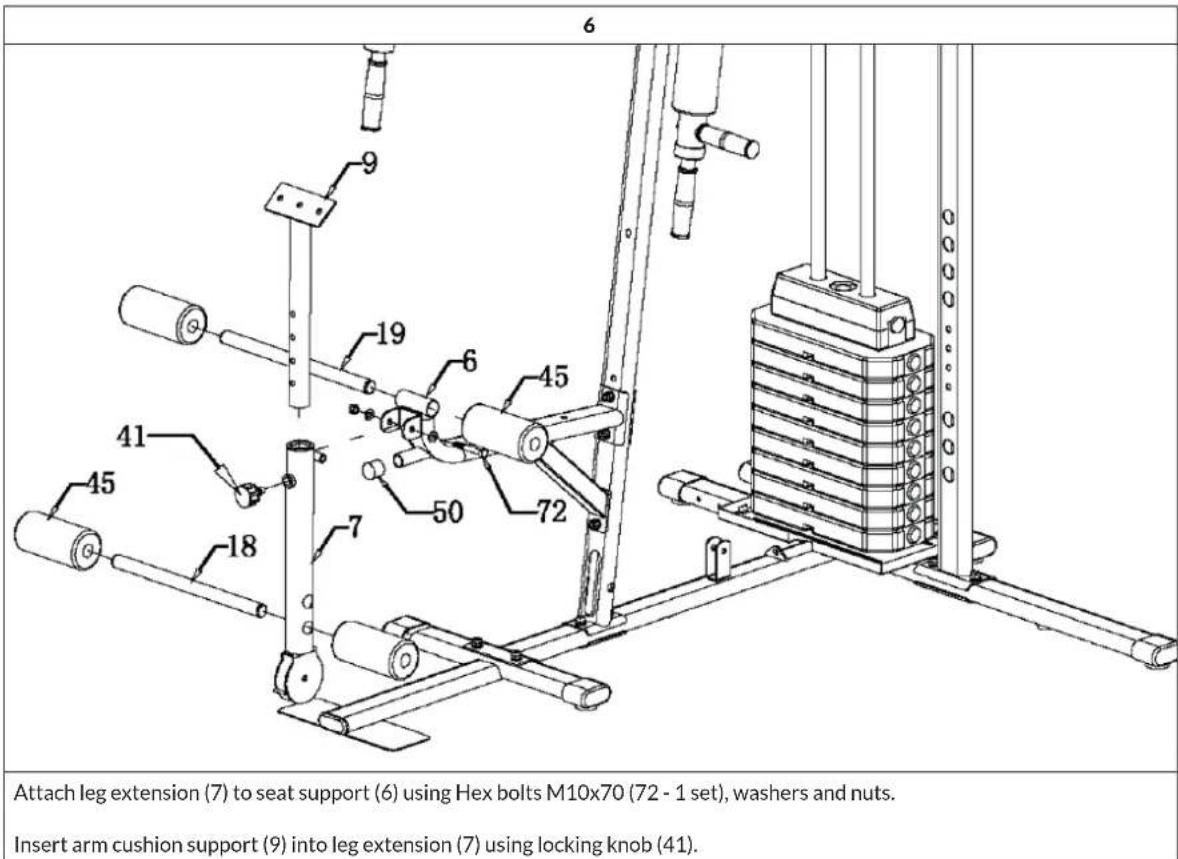 Klarfit Ultimate Gym 5000 - ASSEMBLY - 6