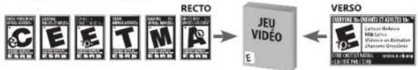 MICROSOFT Clash of the Titans (Xbox 360) - Classifications ESRB pour les yeux - 1