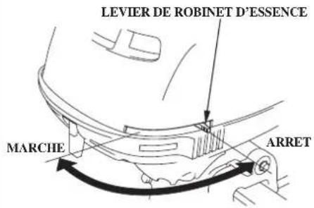 Honda BF2D (2008) - Levier de robinet de carburant - 1