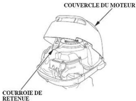 Honda BF2D (2008) - Courroie de retenue de couvercle de moteur - 1