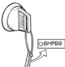 VOLVO MD2030 - Emplacement des plaques d'identification : - 4