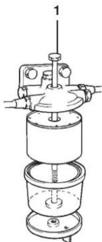 VOLVO MD2030 - Filtre à carburant. Echange - 3