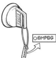 VOLVO MD2010 - Emplacement des plaques d'identification : - 4
