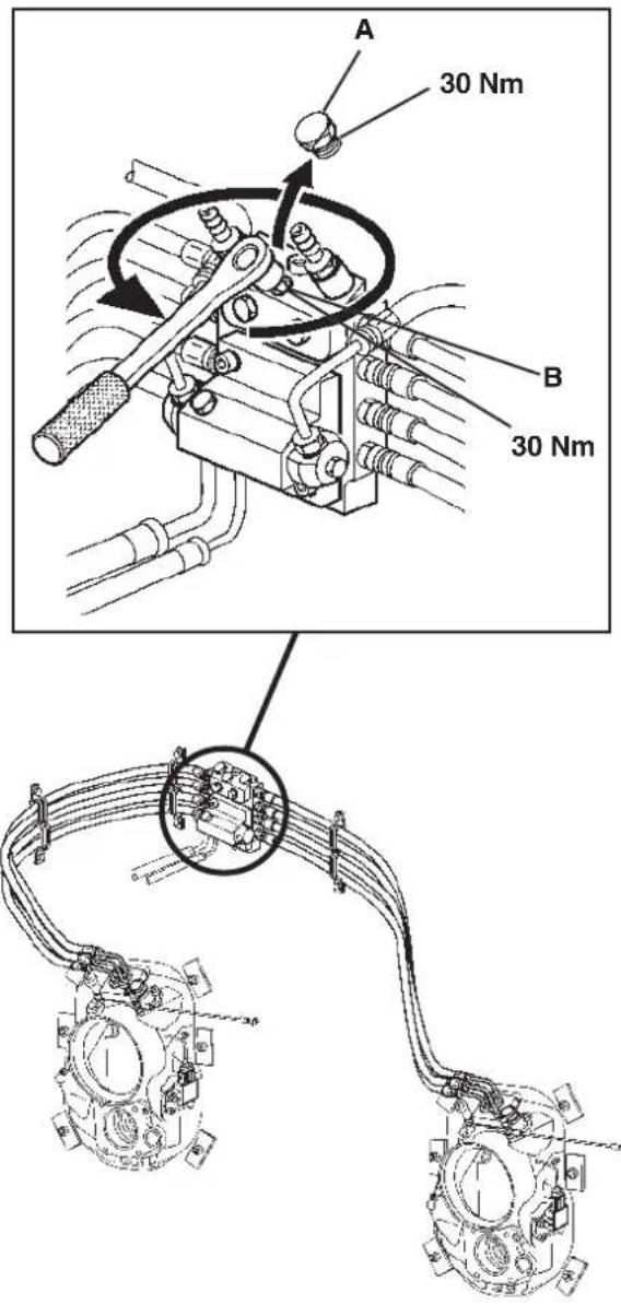 VOLVO D6 - Barre de liaison. Contrôle - 2
