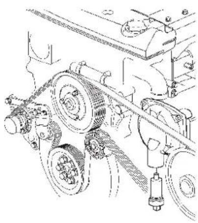 VOLVO D6 - Vidange du système d'eau de mer - 1