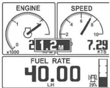 VOLVO D4 - Profondeur d'alarme et réglage de profondeur - 6
